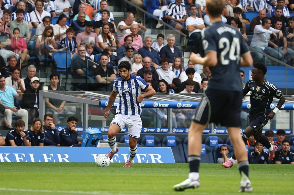 Las mejores imágenes del Real Sociedad - Real Madrid en Anoeta