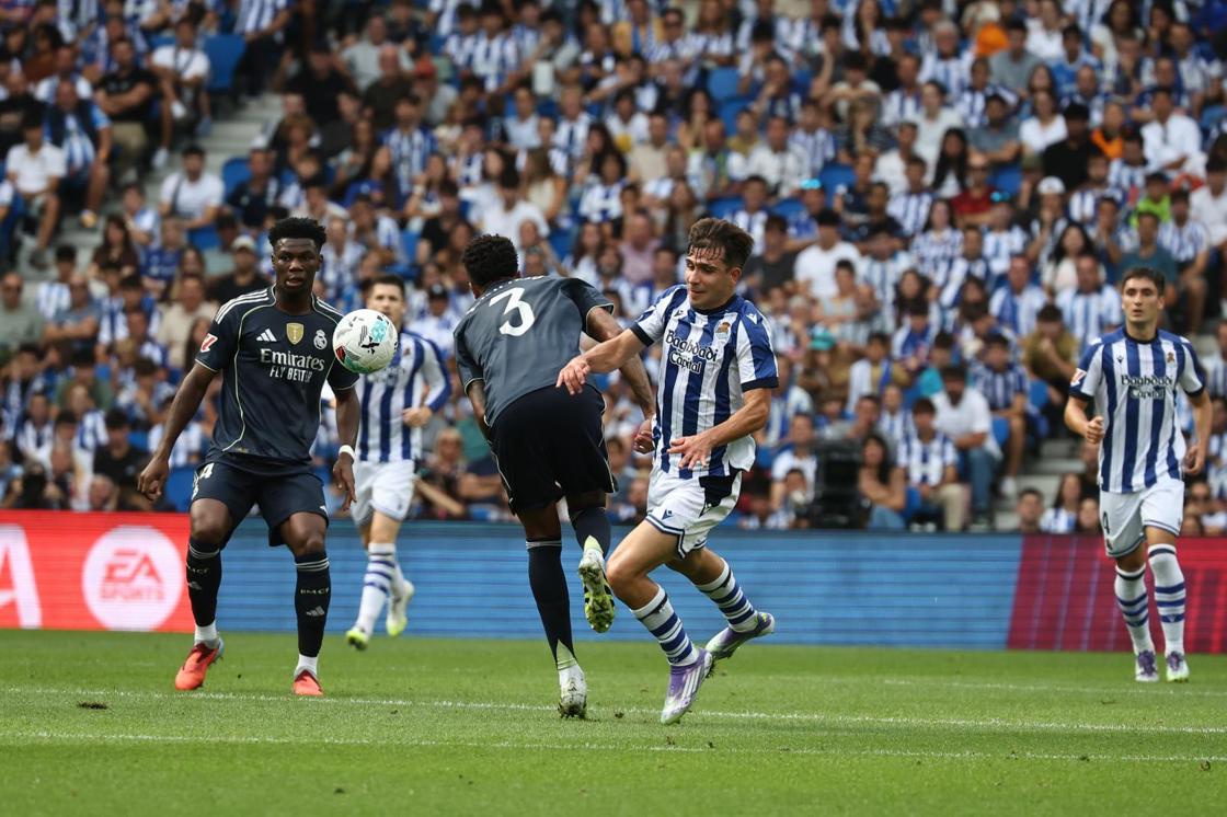 Las mejores imágenes del Real Sociedad - Real Madrid en Anoeta