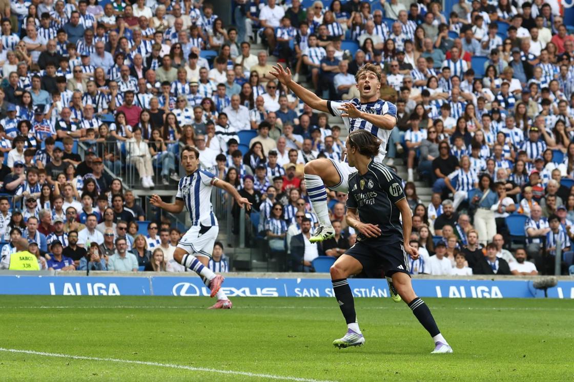 Las mejores imágenes del Real Sociedad - Real Madrid en Anoeta