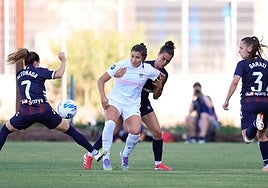 El Eibar femenino cayó por la mínima, aligual que lo hizo en su estreno liguero en Ipurua ante el Sevilla, ante el Madrid el pasado sábado.