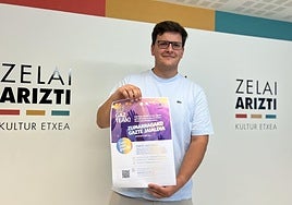 El concejal de Juventud, Iñaki Mendiluce, ha dado a conocer esta semana los detalles del nuevo festival.