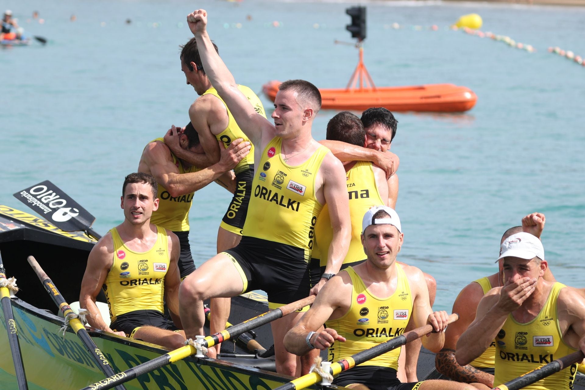Orio celebra por todo lo alto su Bandera de La Concha número 33
