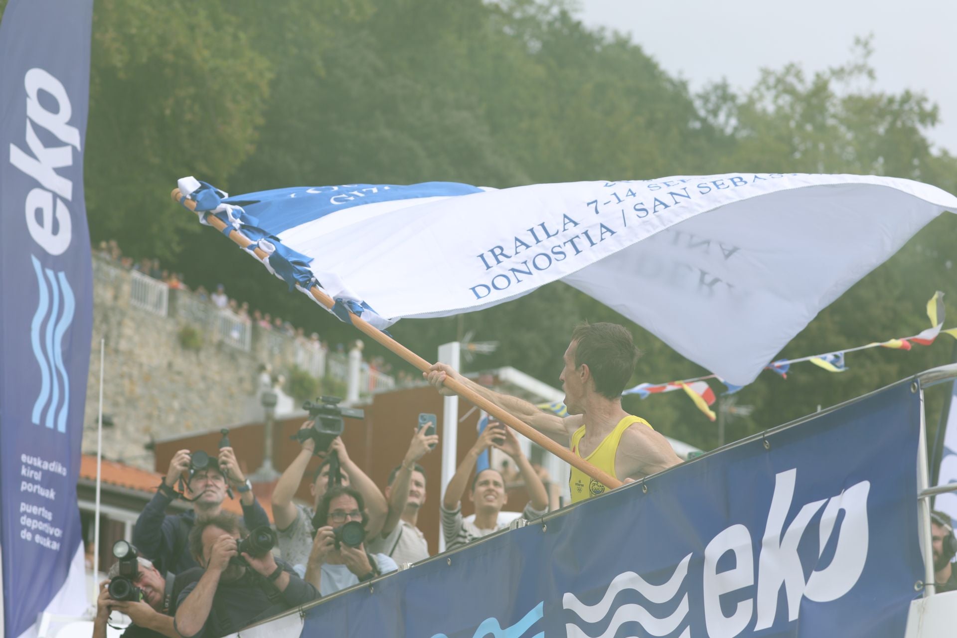 Orio celebra por todo lo alto su Bandera de La Concha número 33