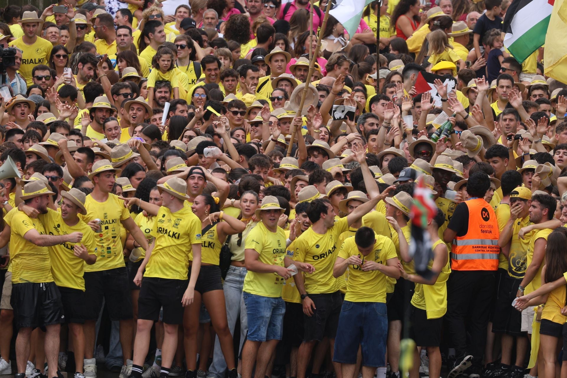 Orio celebra por todo lo alto su Bandera de La Concha número 33
