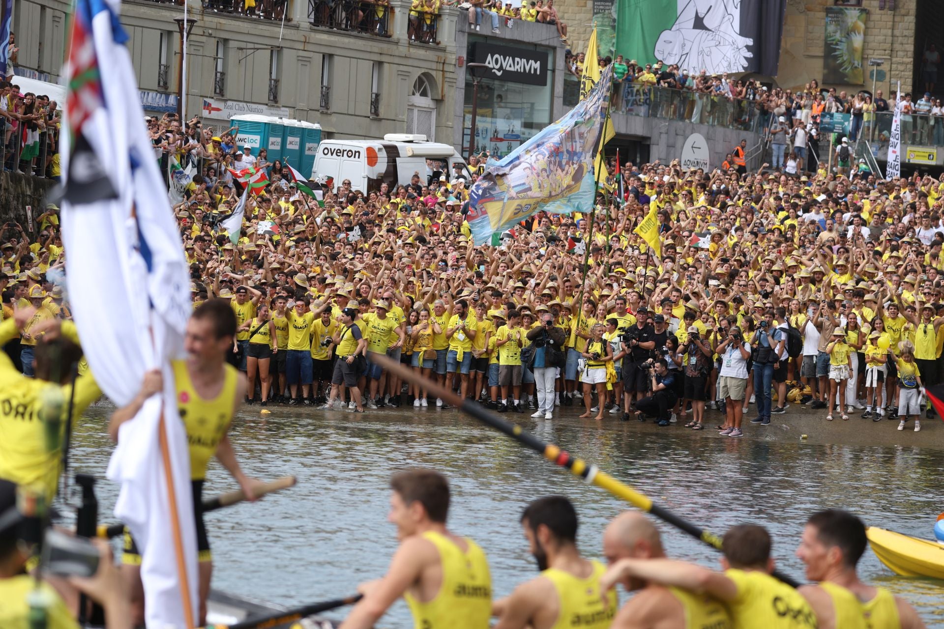 Pasión por la Bandera de La Concha