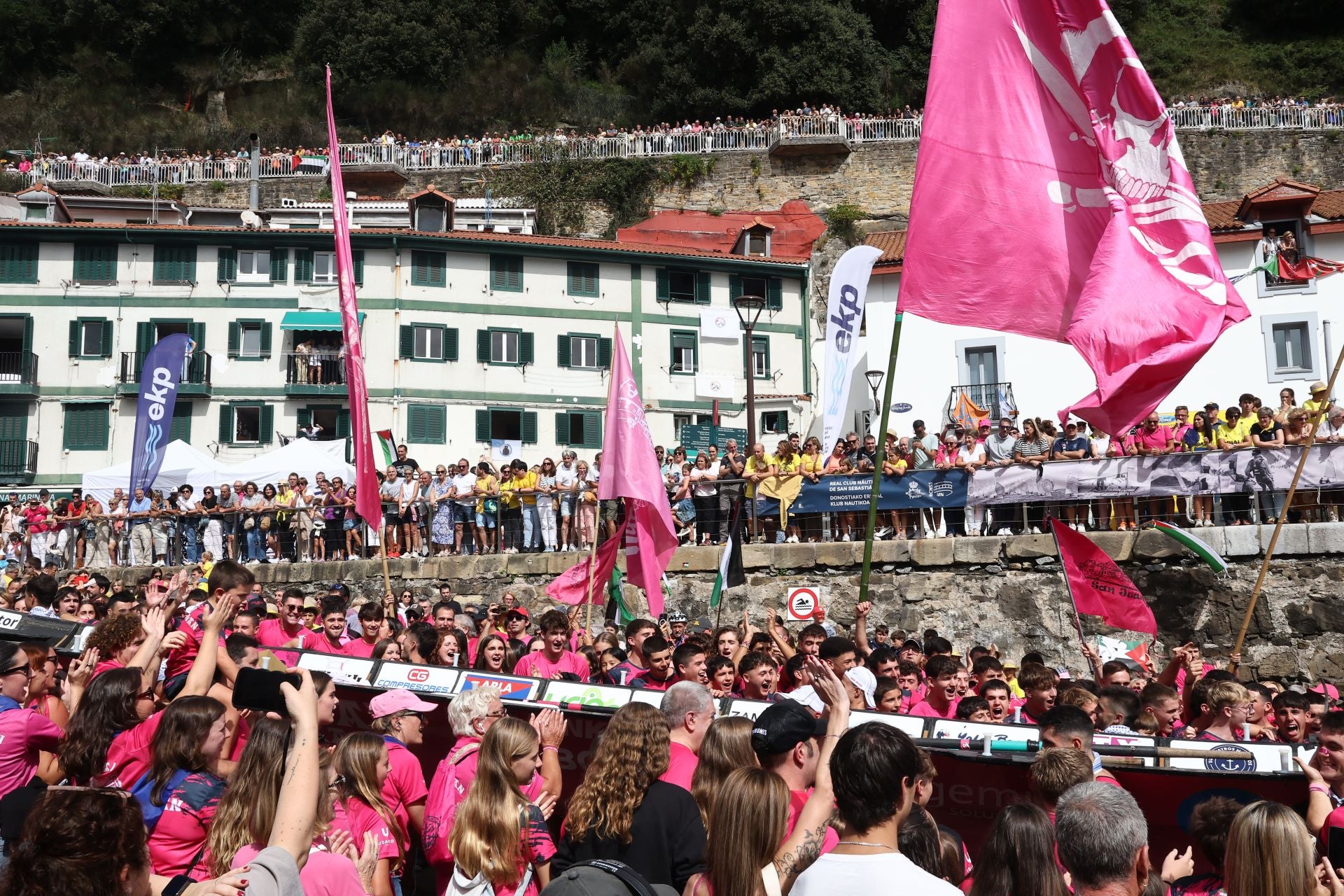 Pasión por la Bandera de La Concha