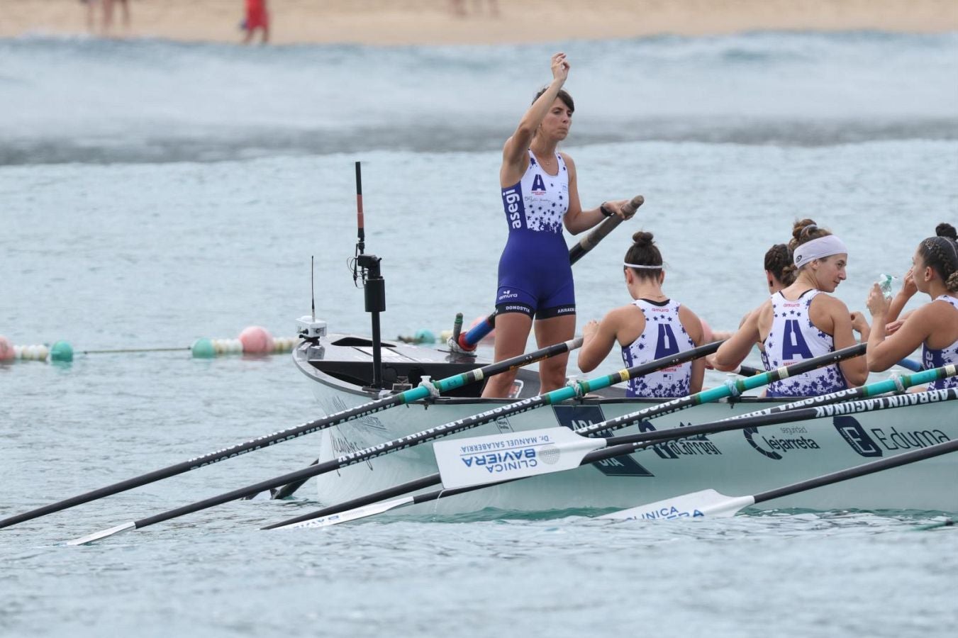Las imágenes de la regata femenina