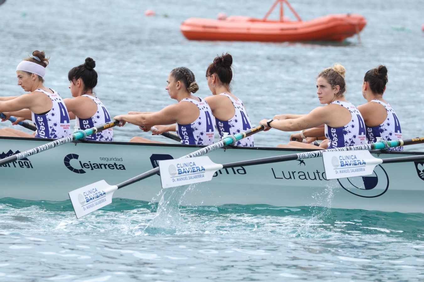 Las imágenes de la regata femenina