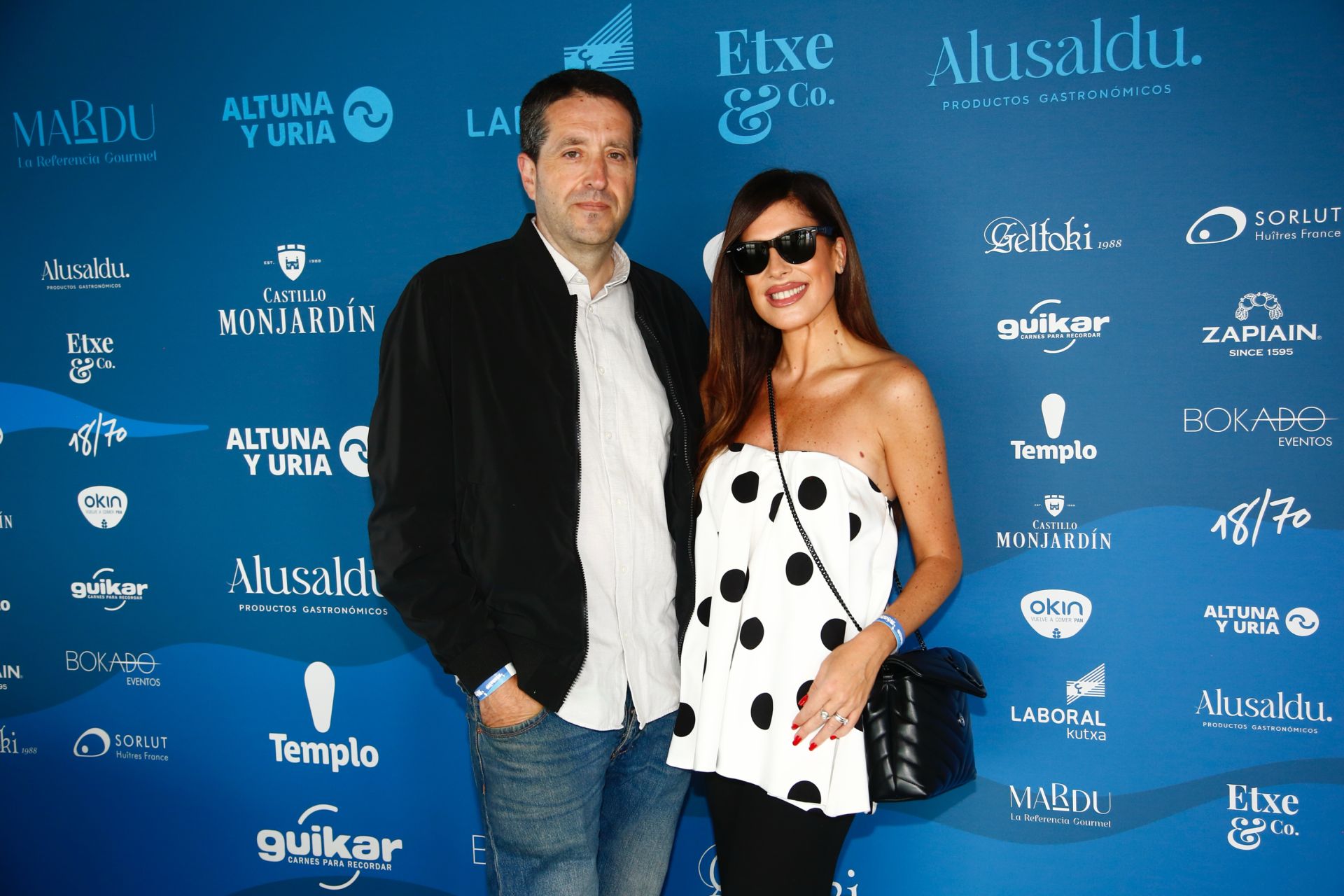 Photocall de la fiesta de DV para disfrutar de la Bandera de La Concha