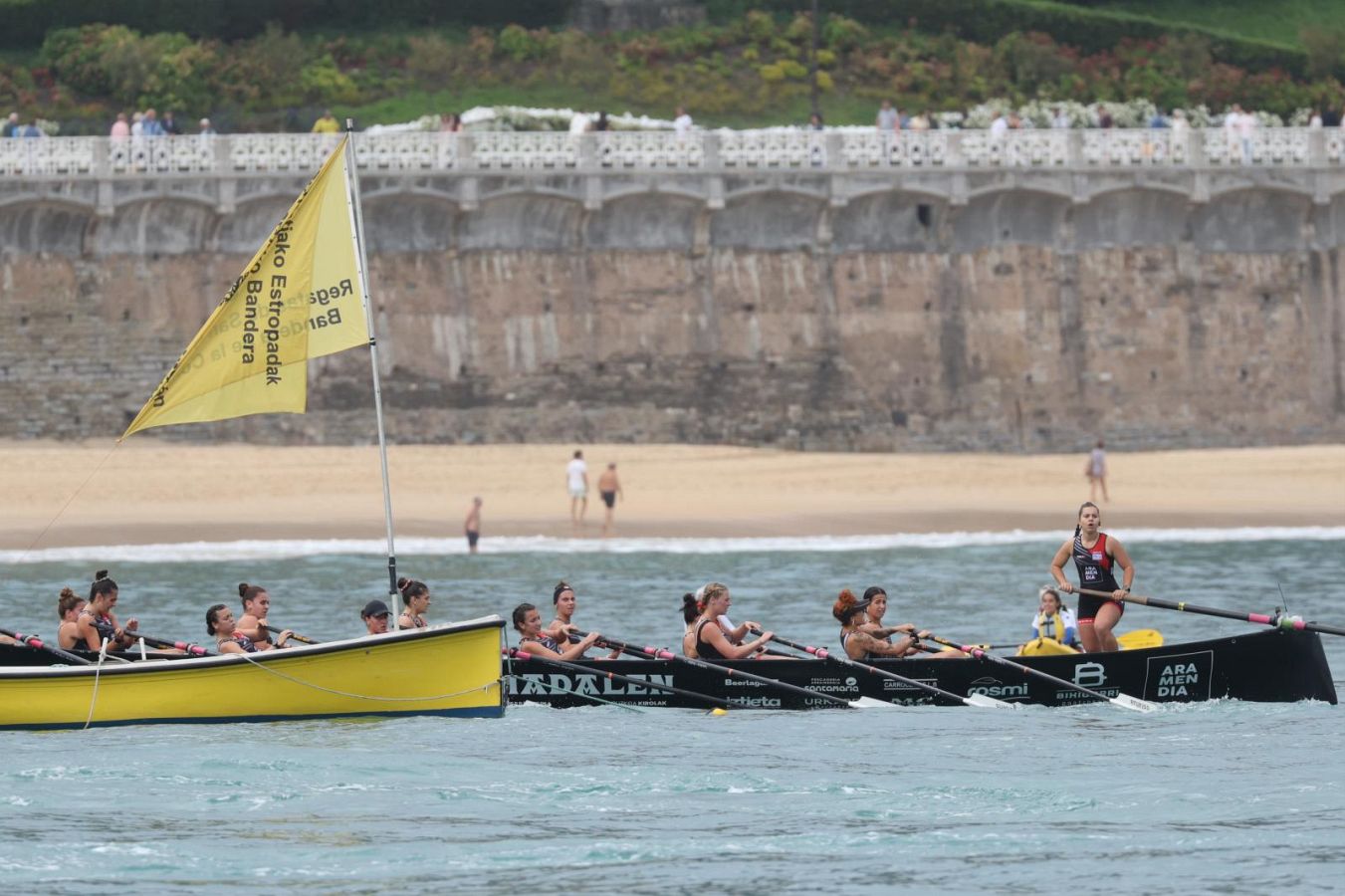 Las imágenes de la regata femenina
