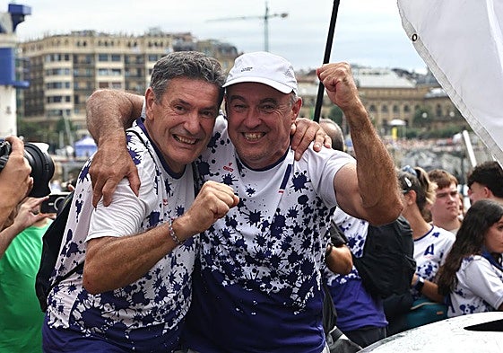 Juan Mari Etxabe suma 13 Banderas de La Concha