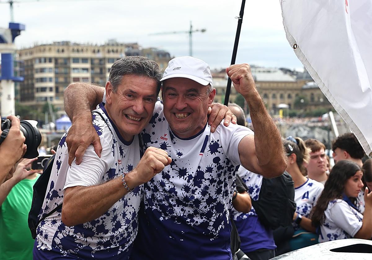 Juan Mari Etxabe suma 13 Banderas de La Concha