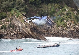 Las imágenes de la regata masculina