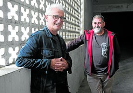 Asier Altuna eta Temo Esnal zuzendariak.