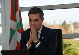 El consejero de Industria del Gobierno Vasco, Mikel Jauregi.