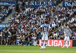 Oyarzabal y Zubeldia, los más expertos de la plantilla, tras un del Madrid del pasado sábado