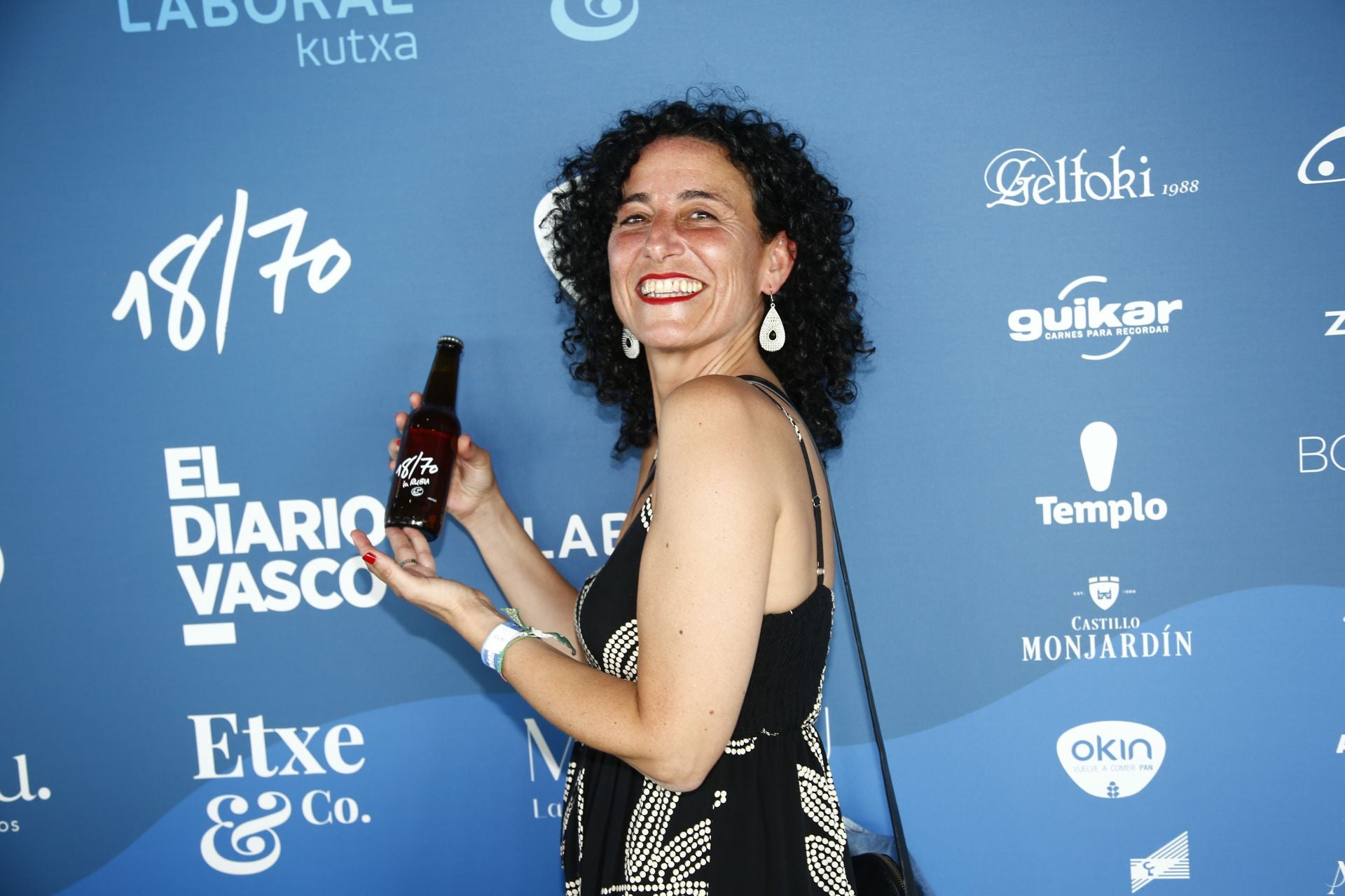 Photocall de la fiesta de DV para disfrutar de la Bandera de La Concha