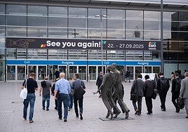 Imagen del exterior del recinto donde se celebrará la feria.