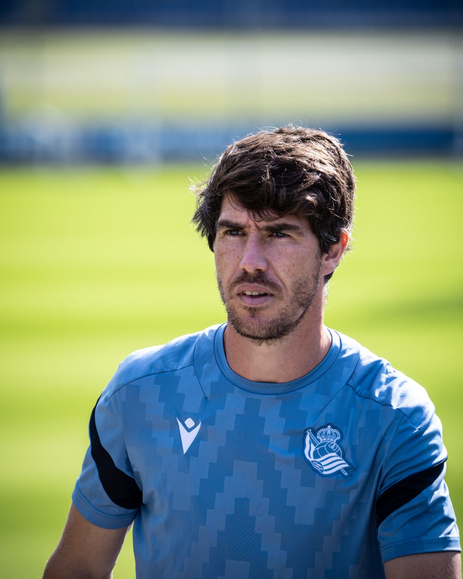 Sergio dirige un entrenamiento con muchas novedades