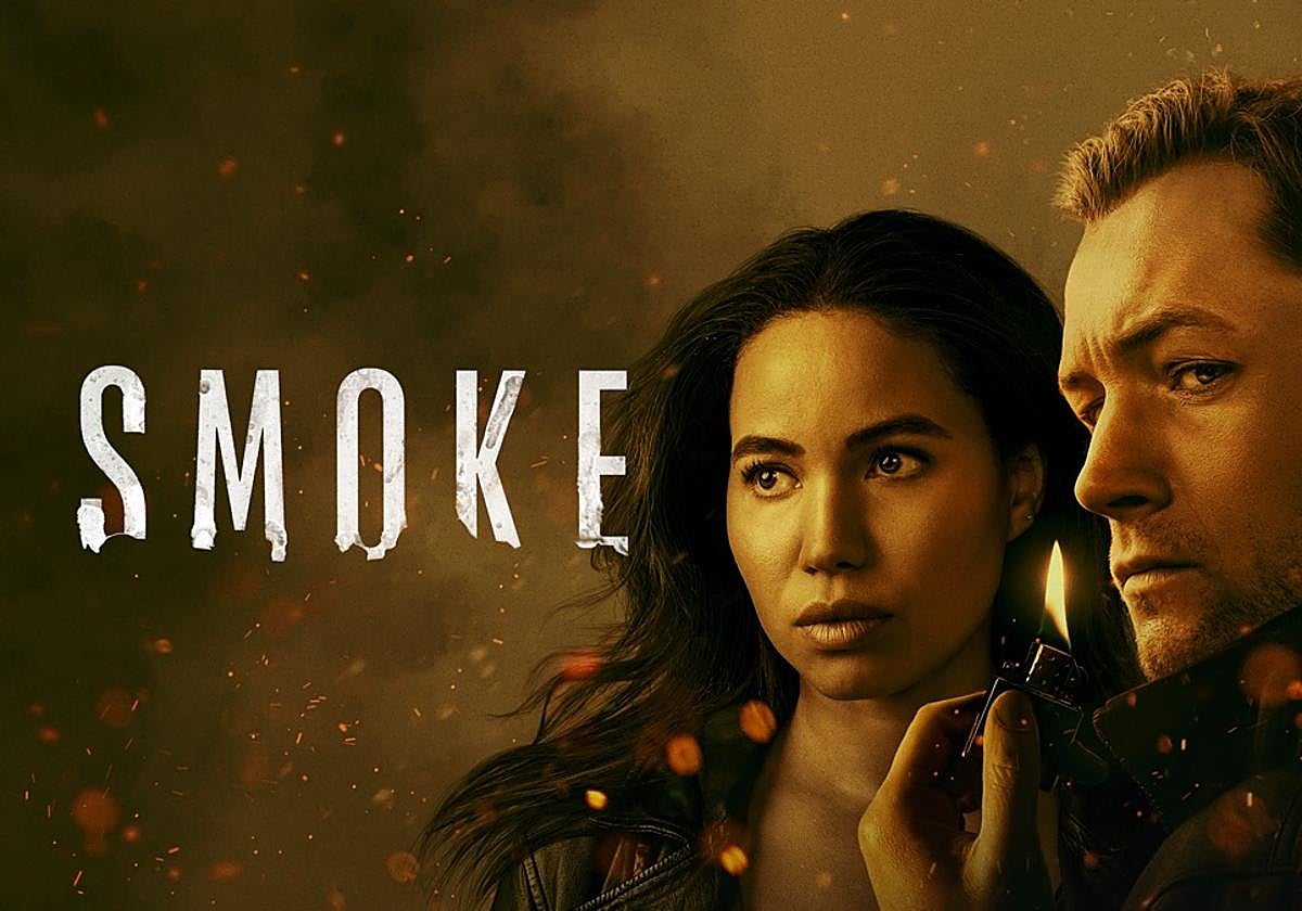 Jurnee Smollett y Taron Egerton son los protagonistas de 'Smoke'.