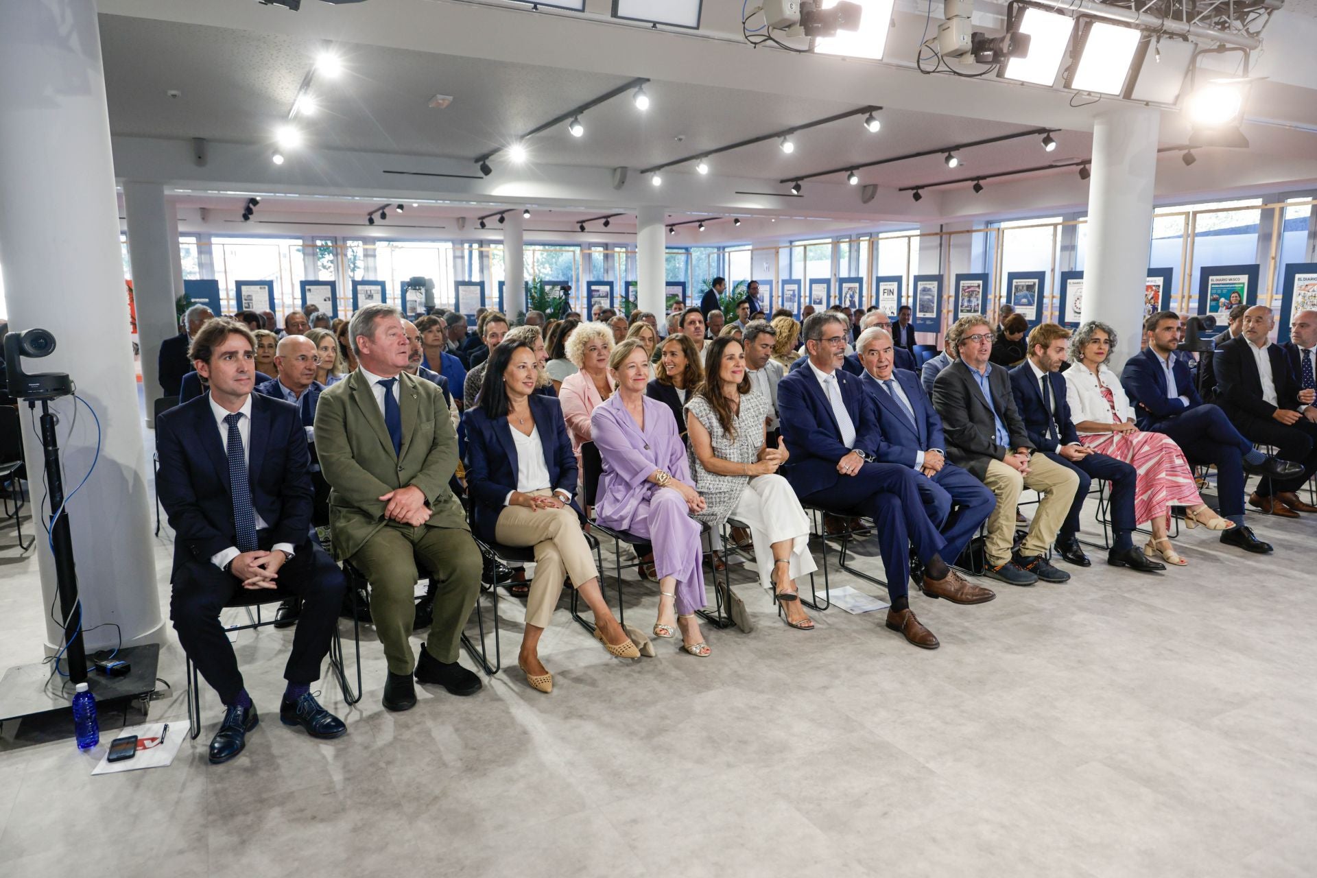 Los invitados al foro Gipuzkoa al Día con Eneko Goia. 