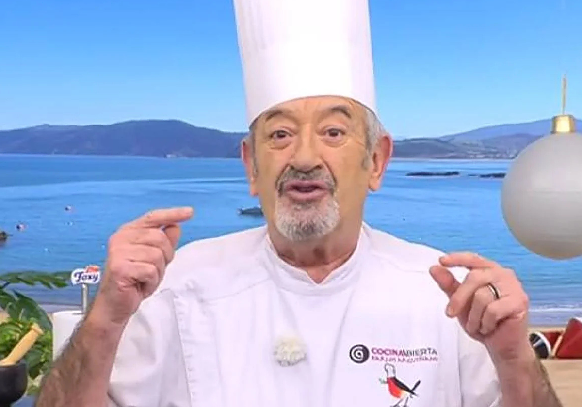 Karlos Arguiñano continúa con un programa diario en televisión.