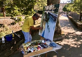 Caballetes, lienzos, espátuls y pinceles tomarán distintos txokos.