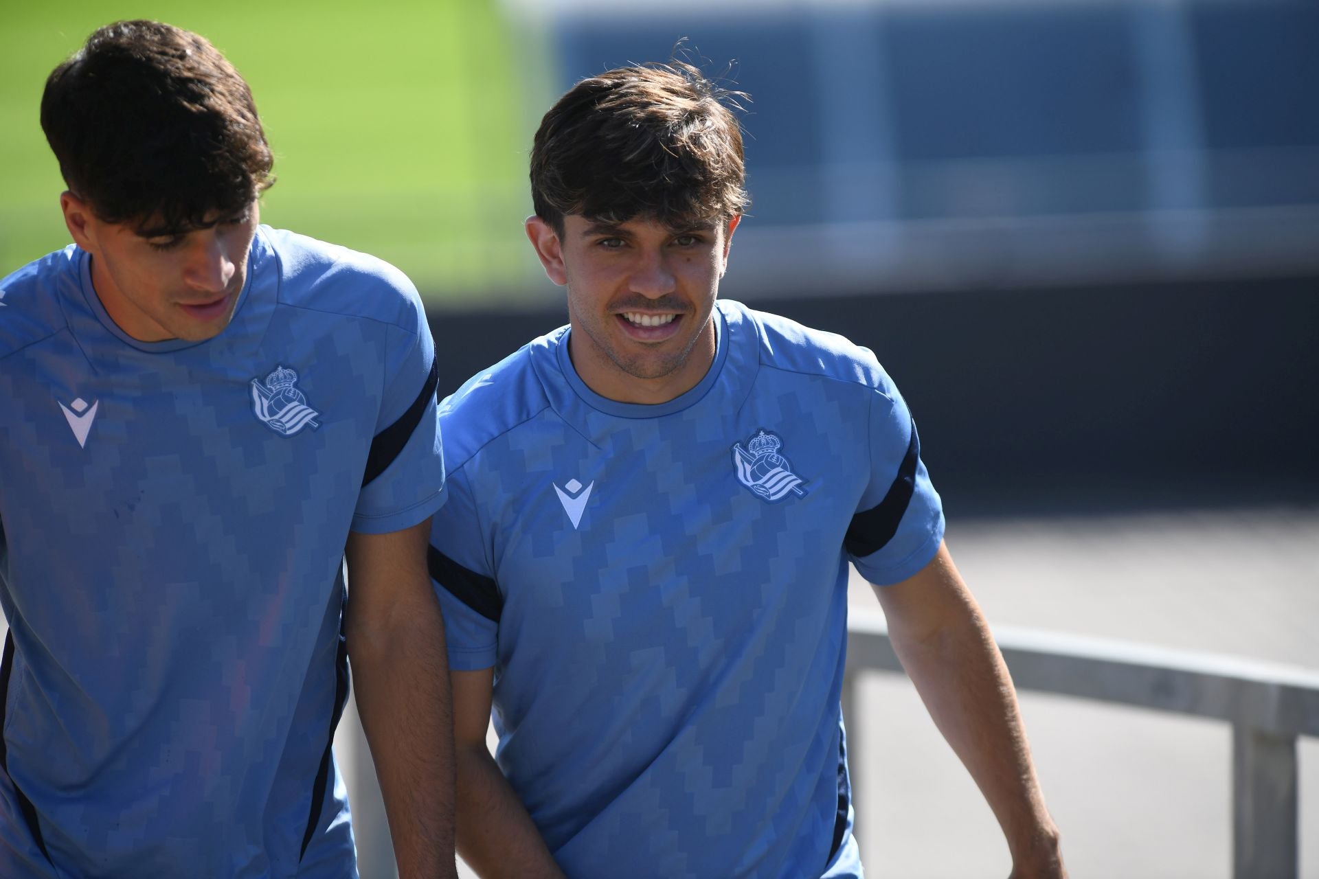 Caluroso último entrenamiento en Zubieta