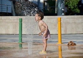 Jornada sofocante en el interior de Gipuzkoa
