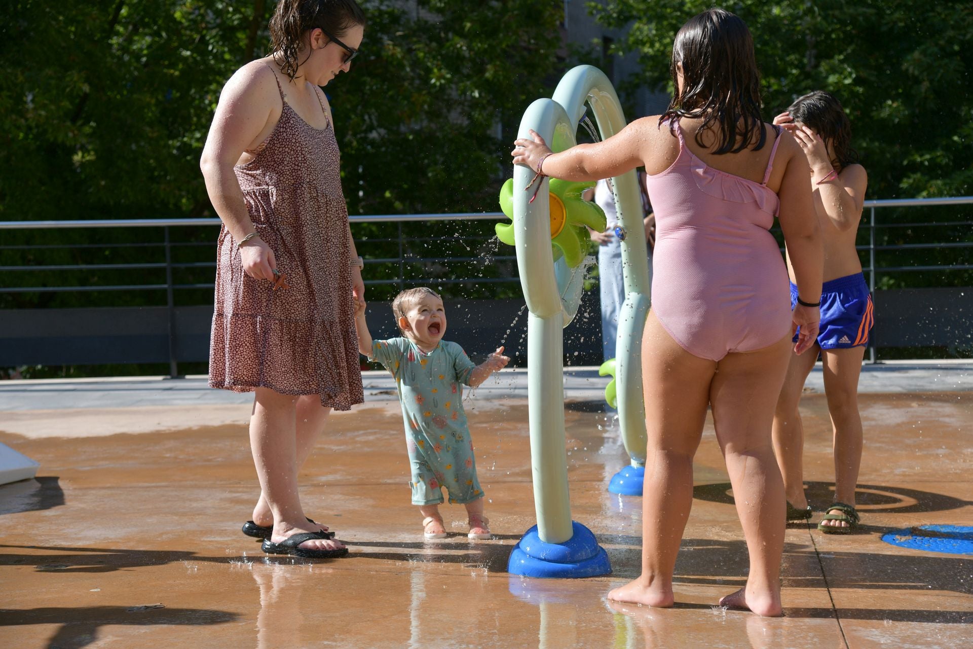 Jornada sofocante en el interior de Gipuzkoa