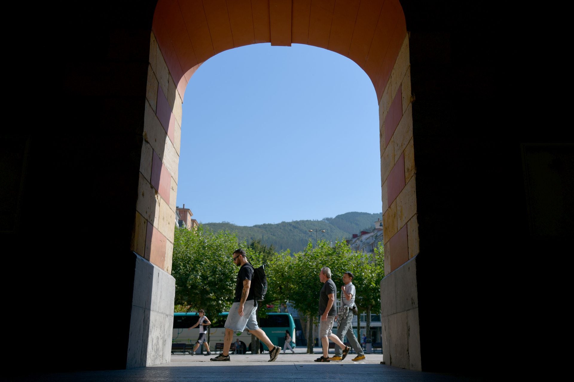 Jornada sofocante en el interior de Gipuzkoa