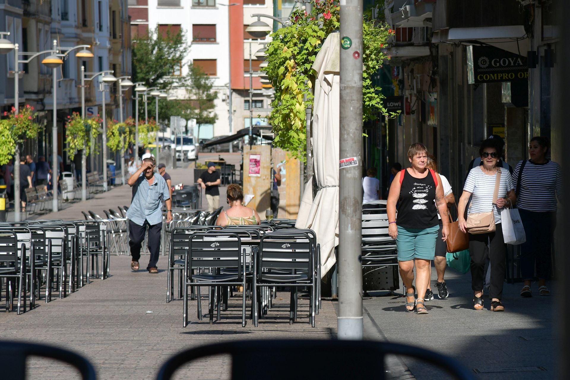 Jornada sofocante en el interior de Gipuzkoa