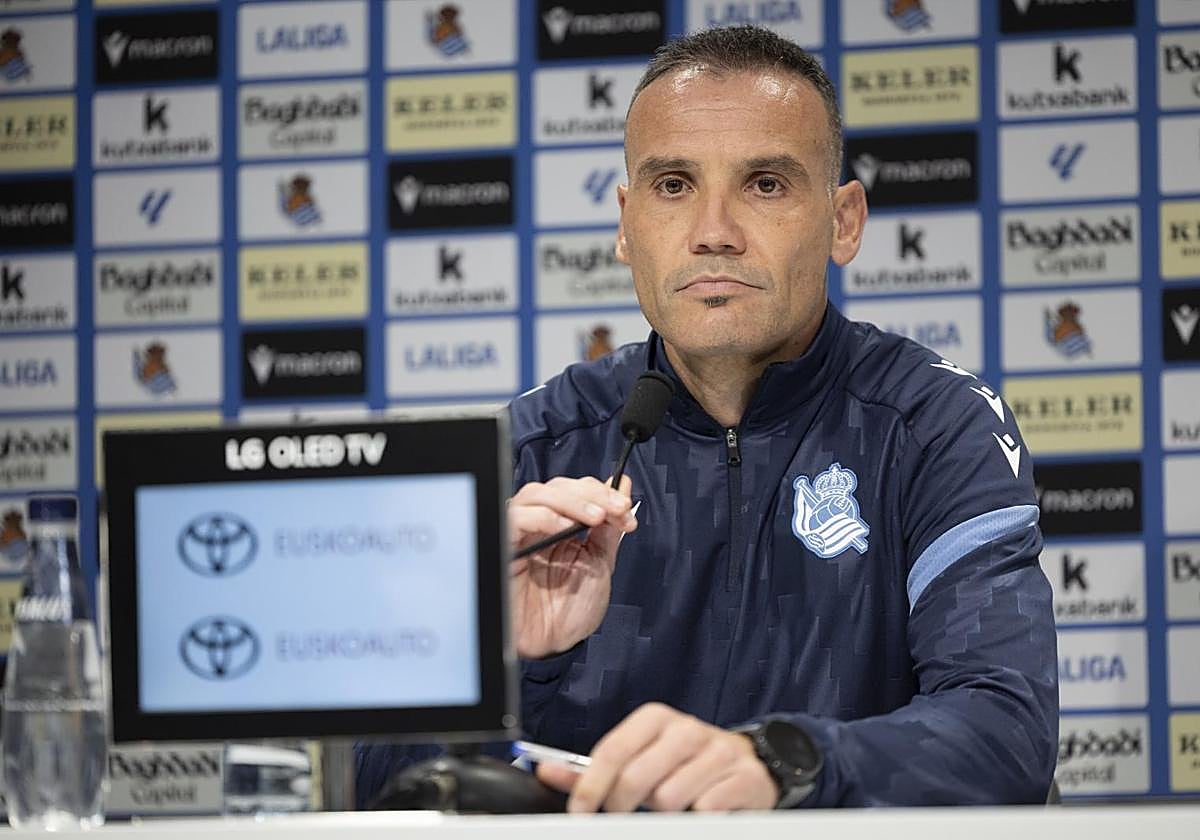 Sergio Francisco, en rueda de prensa