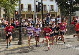Salida conjunta de los sénior, que irán a Intxorta, y los infantiles hasta la ermita de Salbador.