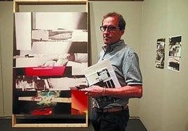 Javier Balda presentará sus obras eleaboradas en collage, pintura, impresiones digitales y madera.