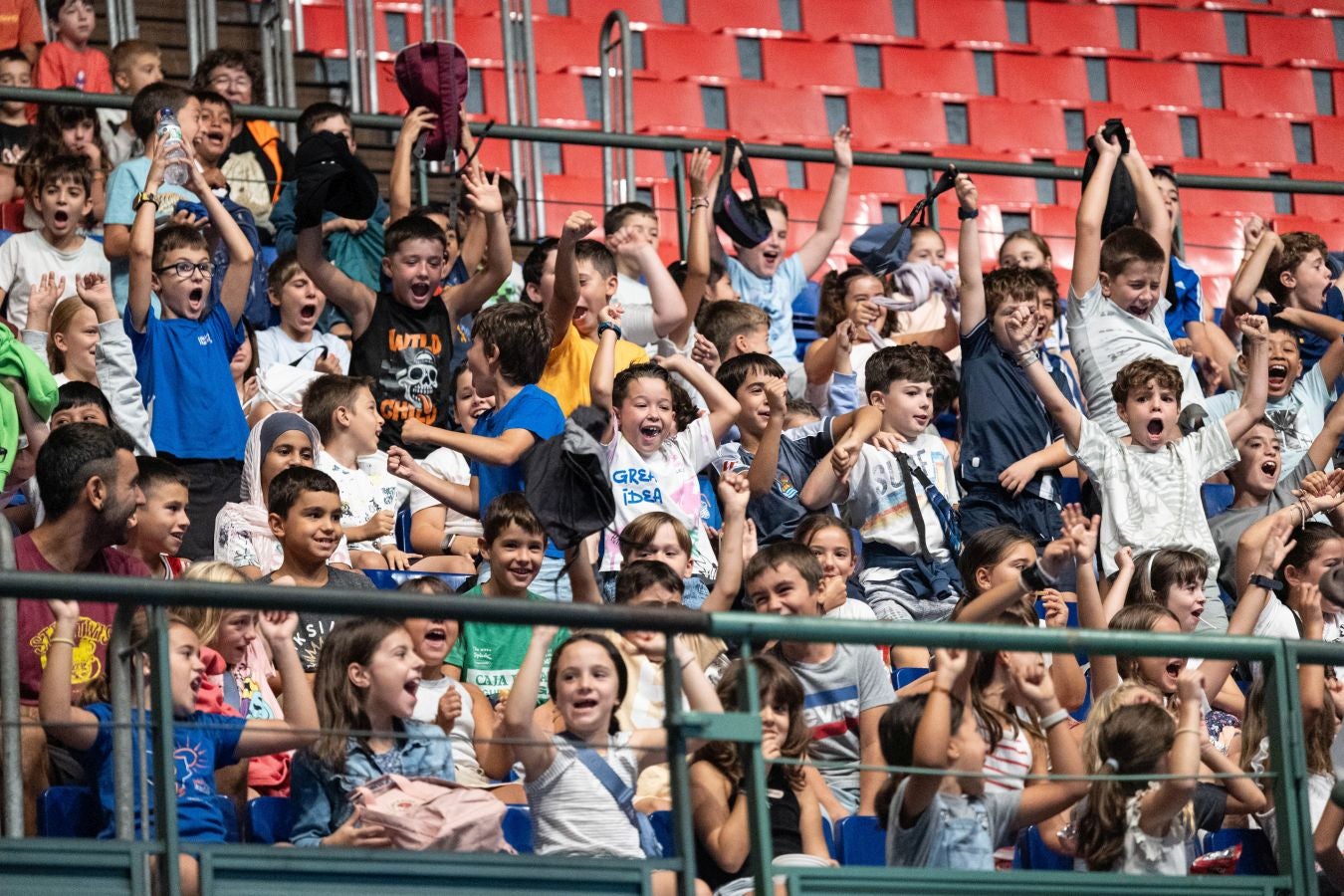 Los niños también disfrutan del cine