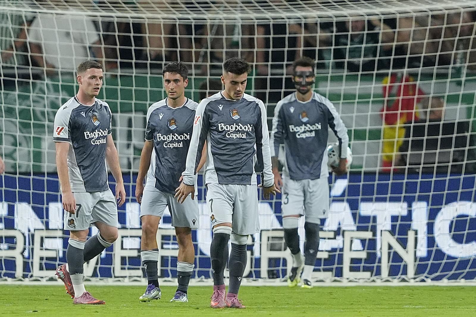 El Betis 3 - Real Sociedad 1, en imágenes