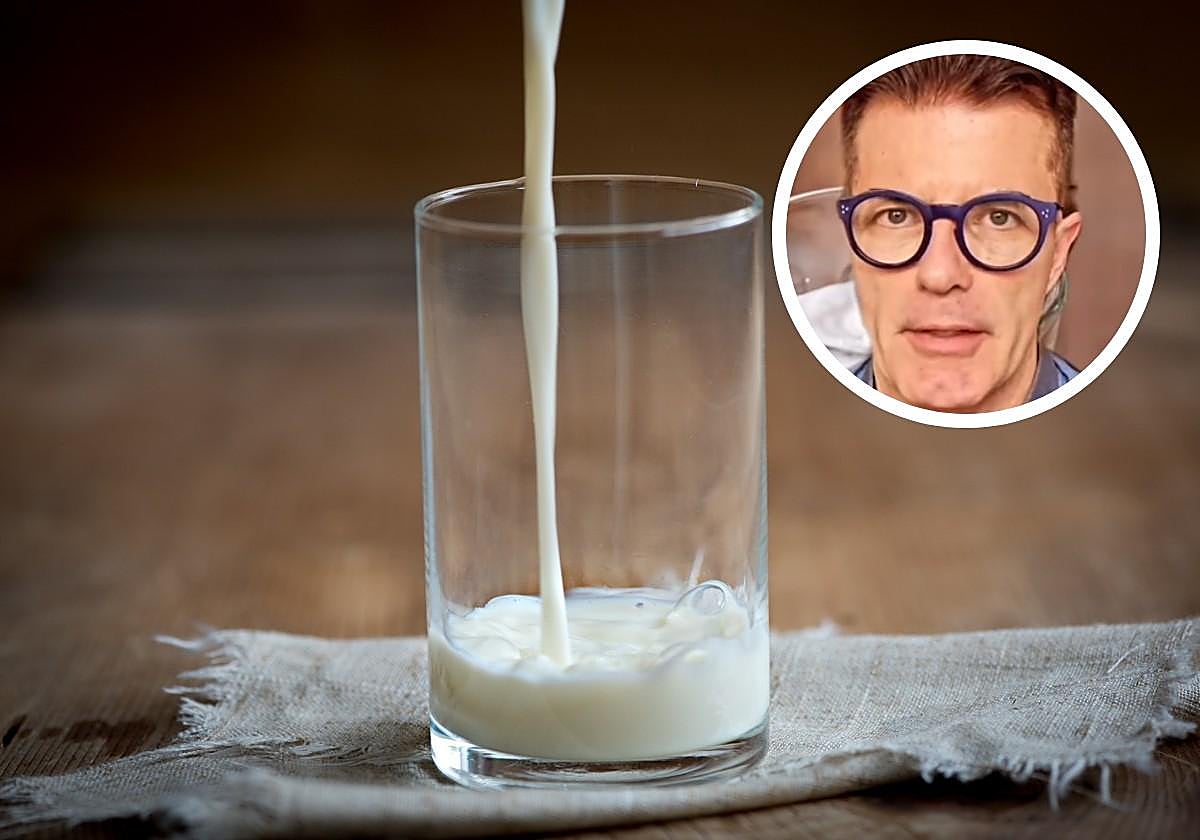 El médico Manuel Viso elige entre leche entera o desnatada: «Nos nutre y nos sacia más»