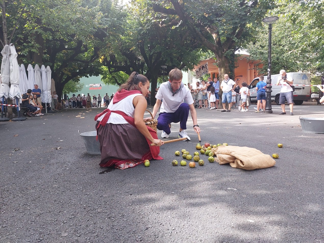 Euskal Jaiak toman las calles en Hernani