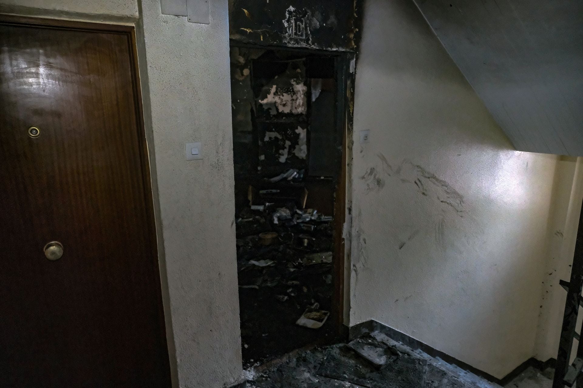 Incendio mortal en Donostia