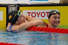 Nahia Zudaire, tras conquistar su medalla