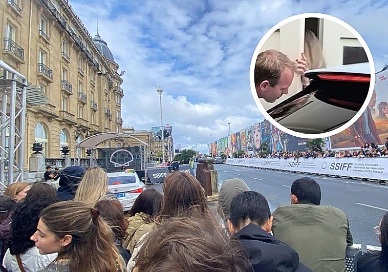 Angelina Jolie ya está en San Sebastián, aunque no se deja ver