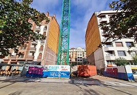 El viejo edificio ya ha sido prácticamente demolido en su totalidad.