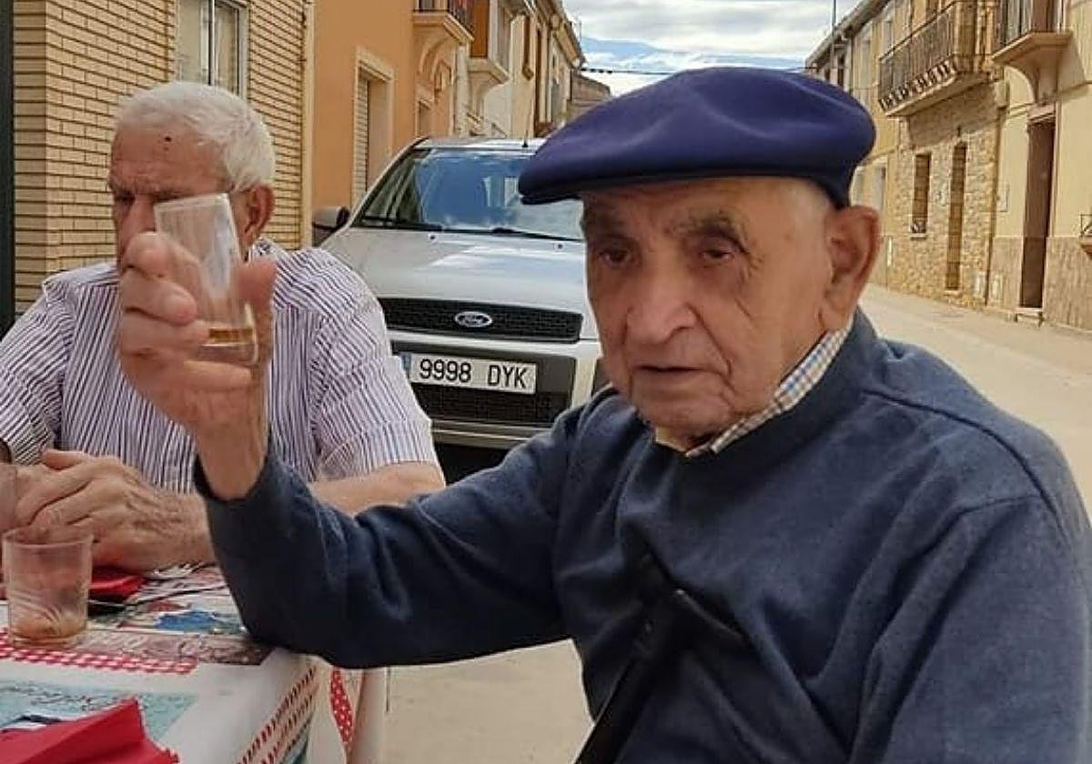 José Barea, durante unas fiestas de Fitero.