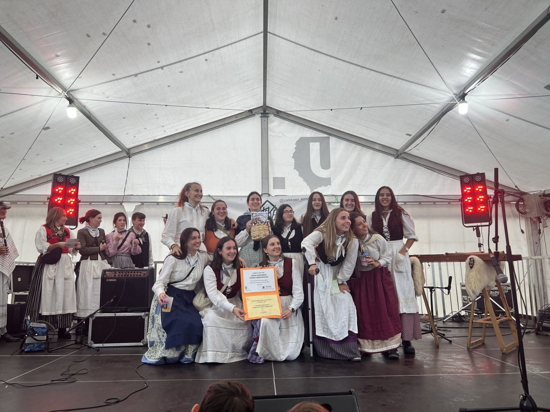 Urretxu disfruta de una gran Euskal Jaia este domingo