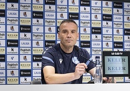 Sergio Francisco, en rueda de prensa