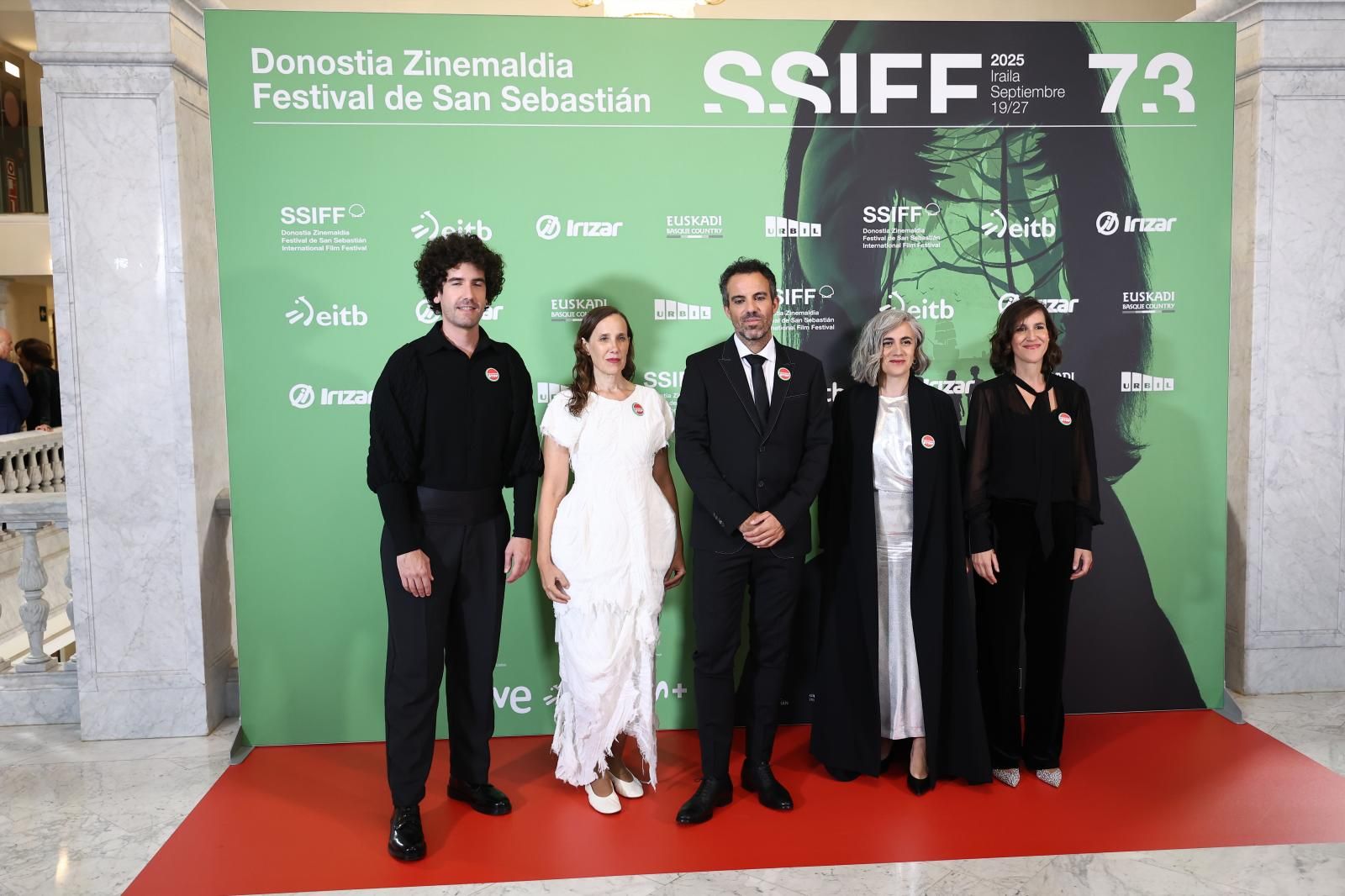 La alfombra roja de la Gala del Cine Vasco