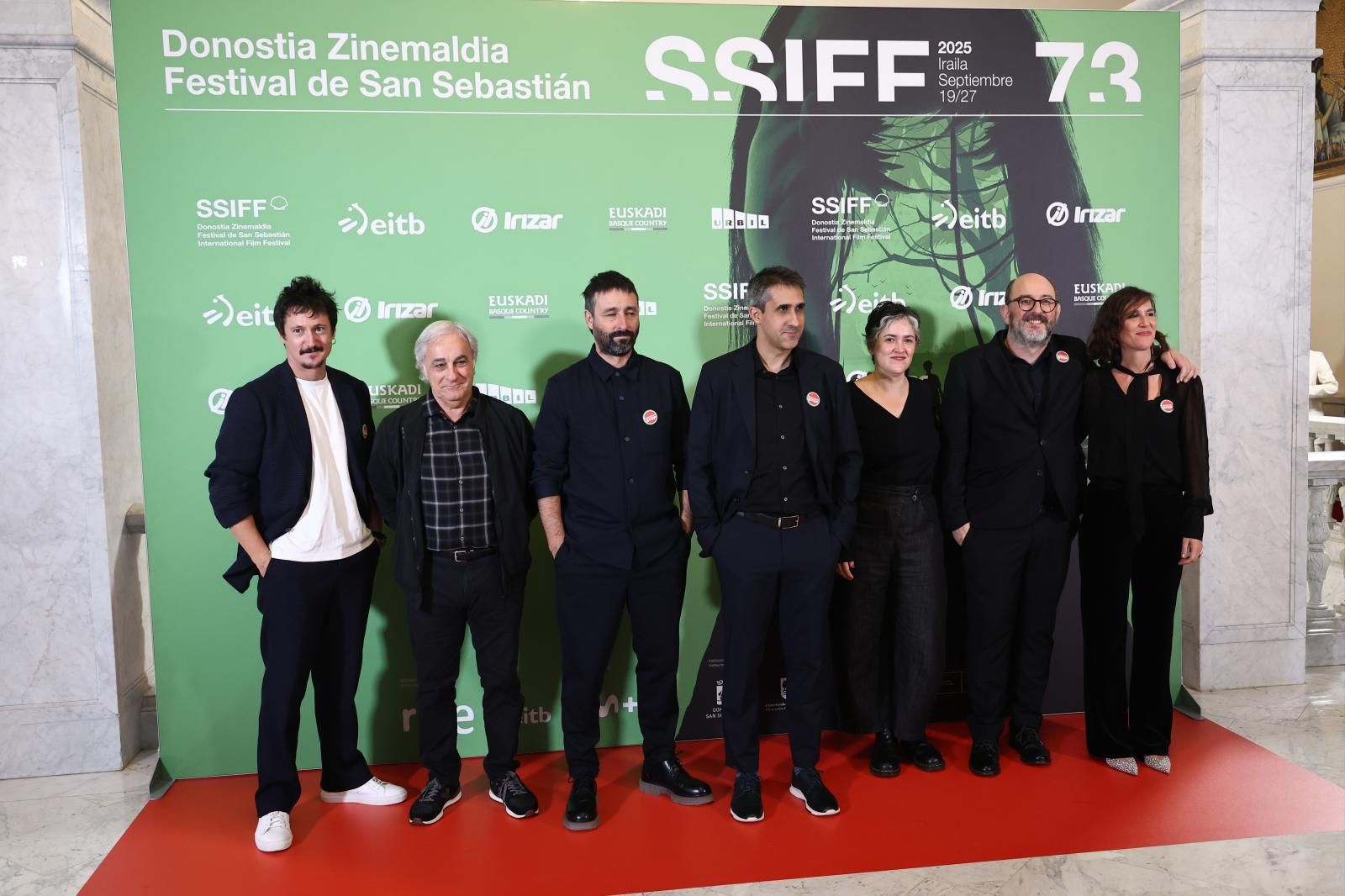 La alfombra roja de la Gala del Cine Vasco