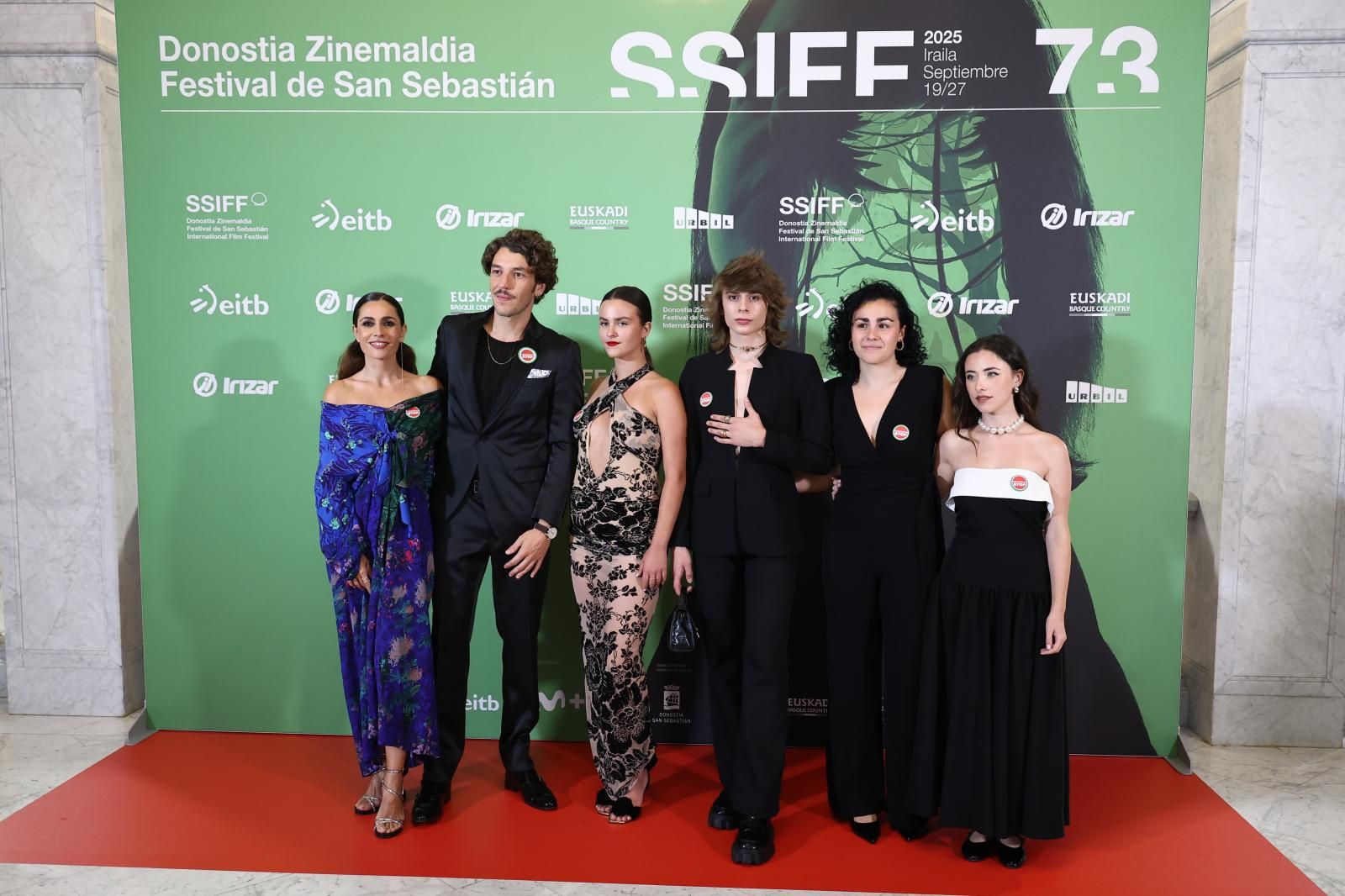 La alfombra roja de la Gala del Cine Vasco