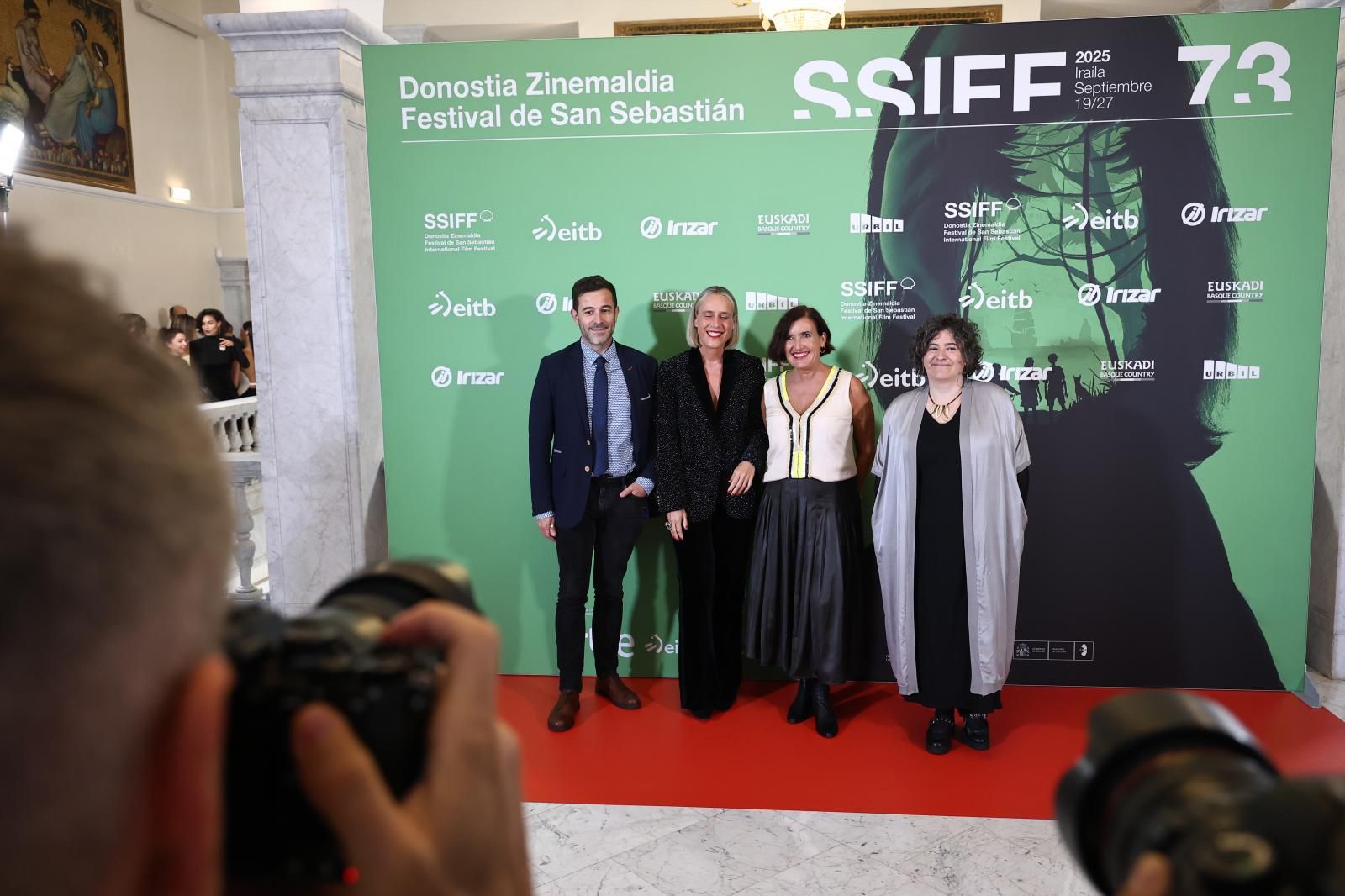 La alfombra roja de la Gala del Cine Vasco